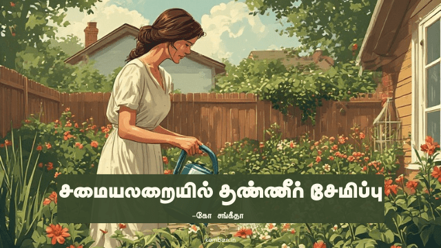 water saving essay in tamil