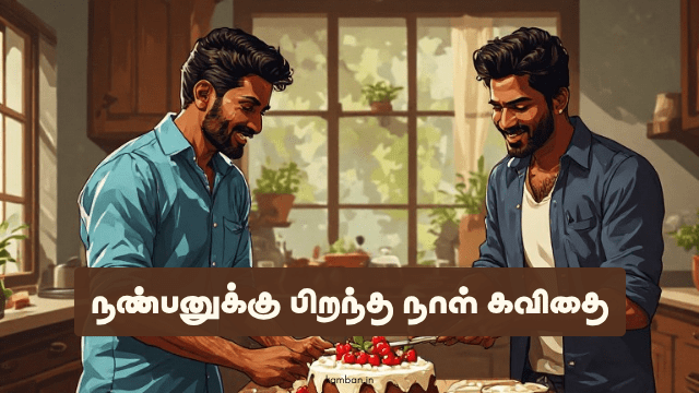 நண்பனுக்கு பிறந்த நாள் கவிதை